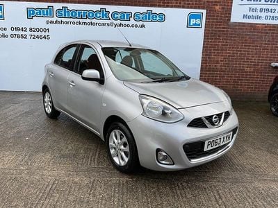 Silver Used 2013 Nissan Micra Acenta Hatchback | £6,695 (A bit pricey)