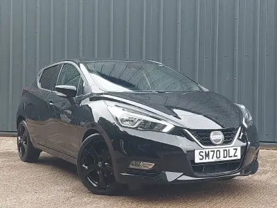 Used Nissan Micra N-TEC 100 HP (73 kW) 2020 Black Hatchback