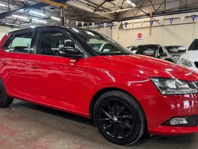 Used Skoda Fabia Colour Edition 60 HP (44 kW) 2021 Red Hatchback