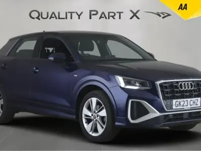 Used Audi Q2 S-Line 150 HP (110 kW) 2023 Blue SUV
