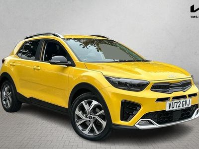 Yellow Used 2022 Kia Stonic GT-Line SUV | £16,145 (Fair price)