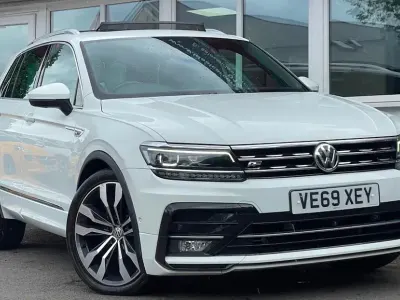 Used VW Tiguan R-line 190 HP (139 kW) 2020 White SUV