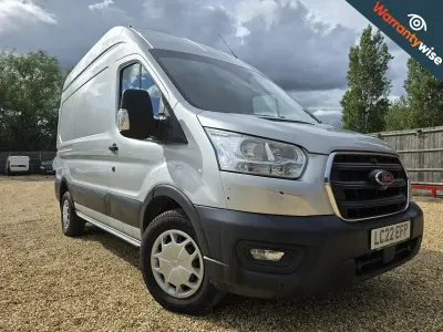 Used Ford Transit Trend 130 HP (95 kW) 2022 Silver Van