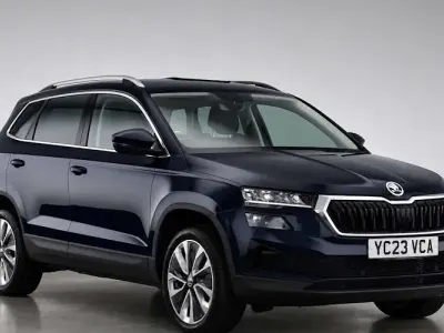 Used Skoda Karoq SE L 150 HP (110 kW) 2023 Blue SUV
