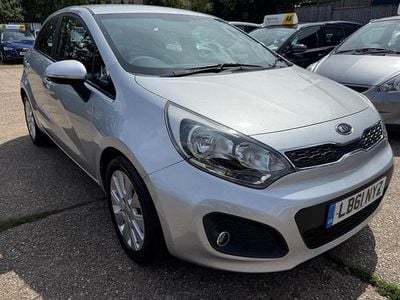 Silver Used 2012 Kia Rio Hatchback | £2,495 (Fair price)