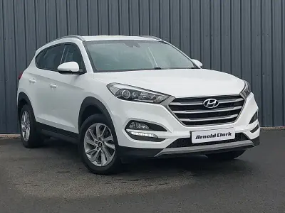 Używany Hyundai Tucson SE 116 KM (85 kW) 2017 Biały SUV