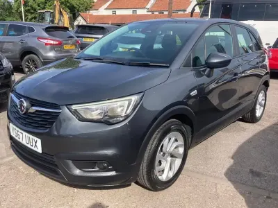 Used Vauxhall Crossland X 81 HP (59 kW) 2018 Grey SUV