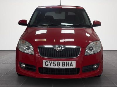 Used Skoda Fabia Sport 2008 Red Hatchback