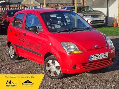 Red Used 2010 Chevrolet Matiz Hatchback | £1,750