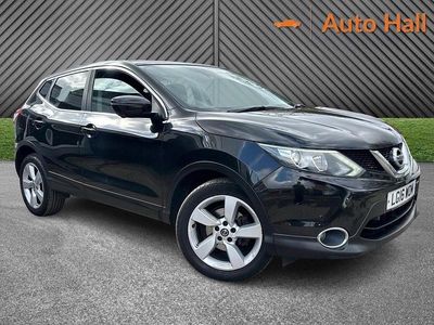 Used Nissan Qashqai N-Connecta 2016 Black SUV