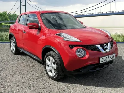 Used Nissan Juke Visia 94 HP (69 kW) 2017 Red SUV