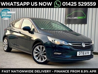 Green Used 2018 Vauxhall Astra Hatchback | £7,950 (Fair price)