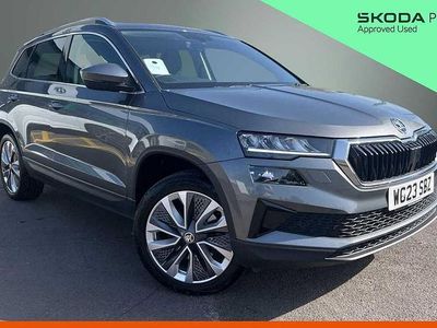 Used Skoda Karoq SE L 110 HP (80 kW) 2023 Graphite grey metallic SUV
