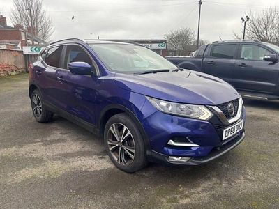 Used Nissan Qashqai N-Connecta 115 HP (84 kW) 2018 Blue SUV