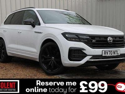 White Used 2020 VW Touareg Black Edition SUV | £31,490 (Fair price)