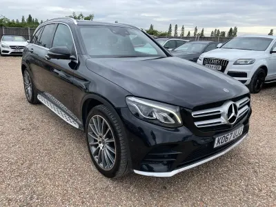Used Mercedes GLC250 AMG Line Premium 204 HP (150 kW) 2018 Black SUV