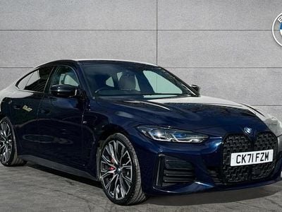 Used BMW M440 Comfort Edition 374 HP (275 kW) 2021 Blue Sedan