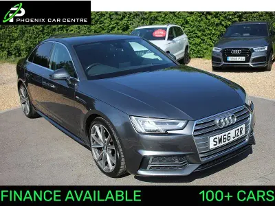 Used Audi A4 S-Line 190 HP (139 kW) 2016 Grey Sedan