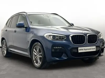 Begagnad BMW X3 M Sport 187 HK (137 kW) 2021 Blå SUV