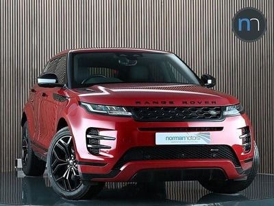 Used Land Rover Range Rover evoque 2022 Red SUV