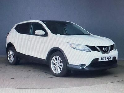 White Used 2014 Nissan Qashqai Acenta Premium SUV | £7,990 (Good price)