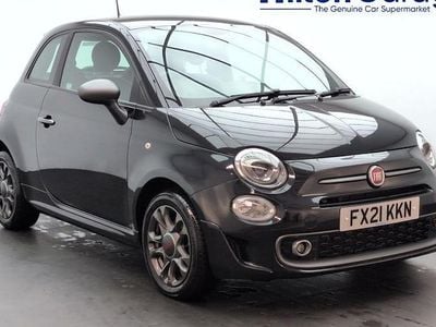 Black Used 2021 Fiat 500 Sport Hatchback | £8,450 (Good price)