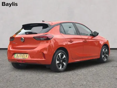 Used Vauxhall Corsa-e 98 kW (134 HP) 2021 Orange Hatchback