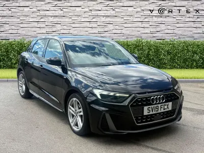 Used Audi A1 Sportback S-Line 116 HP (85 kW) 2019 Black Hatchback