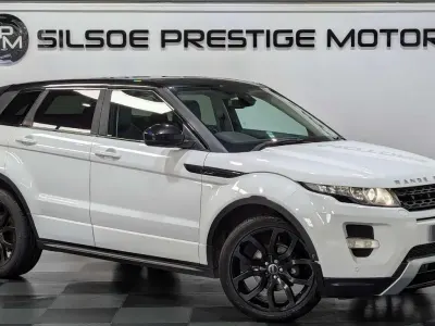 Used Land Rover Range Rover evoque Dynamic 2014 White SUV