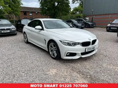 Used BMW 420 M Sport 184 HP (135 kW) 2014 White Coupe