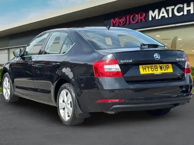 Used Skoda Octavia SE Technology 150 HP (110 kW) 2018 Black Hatchback