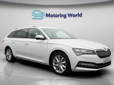 White Used 2023 Skoda Superb SE Technology Estate | £15,700 (Good price)