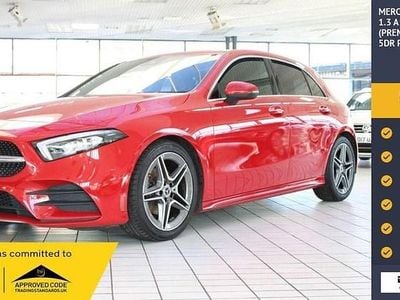 Used Mercedes A180 AMG Line Premium 136 HP (100 kW) 2019 Red Hatchback