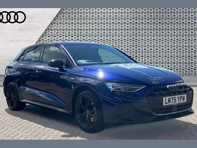 Used Audi A3 e-tron Black Edition 200 HP (147 kW) 2025 Blue Hatchback