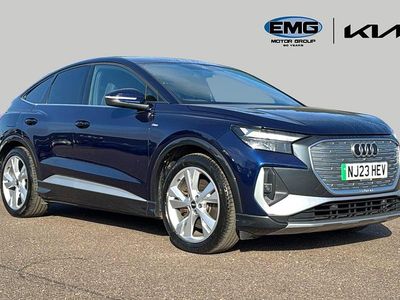 Used Audi Q4 Sportback e-tron S-Line 150 kW (204 HP) 2023 Blue SUV