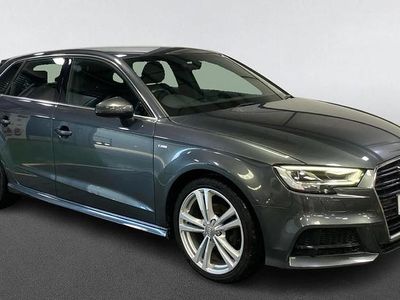 Begagnad Audi A3 S-Line 150 HK (110 kW) 2018 Grå Sedan