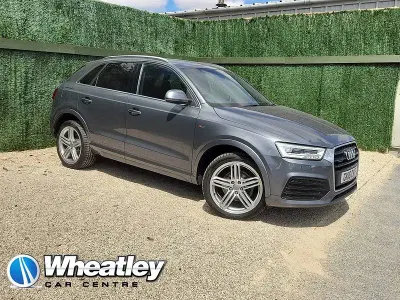 Used Audi Q3 S-line plus 184 HP (135 kW) 2016 Grey SUV