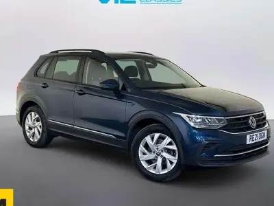 Used VW Tiguan S 131 HP (96 kW) 2021 Blue SUV