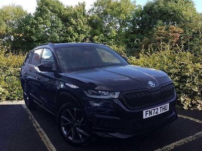 Gebraucht Skoda Kodiaq SportLine 110 PS (80 kW) 2022 Schwarz SUV