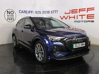 Blue Used 2022 Audi Q4 e-tron Comfort SUV | £19,988 (Fair price)