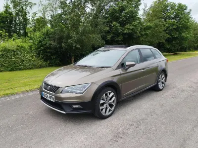 Used Seat Leon X-Perience SE Technology 184 HP (135 kW) 2015 Brown Estate