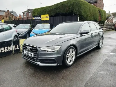 Usado Audi A6 S-Line 204 CV (150 kW) 2012 Gris Familiar