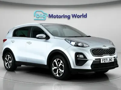 Used Kia Sportage 136 HP (100 kW) 2021 Silver SUV