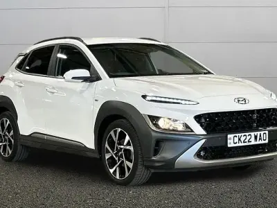 Gebraucht Hyundai Kona Premium 120 PS (88 kW) 2022 Weiß SUV