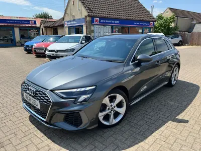 Used Audi A3 S-Line 116 HP (85 kW) 2021 Grey Sedan