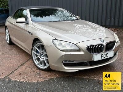 Silver Used 2016 BMW 640 Cabriolet Comfort Edition Cabriolet | £13,975