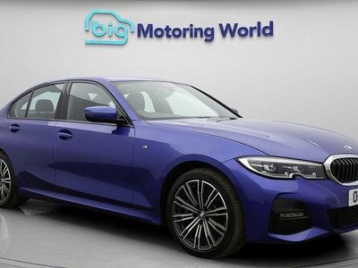 Used BMW 330e M Sport 292 HP (214 kW) 2021 Blue Sedan