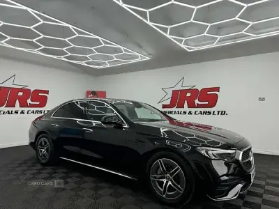 Used Mercedes E220 AMG line 2024 Black Sedan