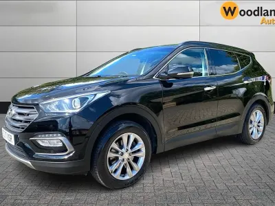 Used Hyundai Santa Fe Premium 200 HP (147 kW) 2017 Black SUV