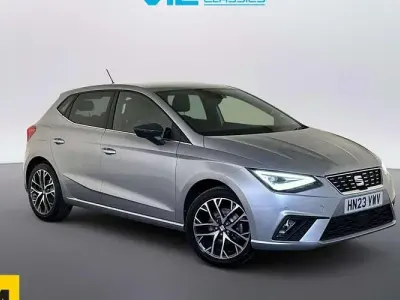 Used Seat Ibiza XCELLENCE Lux 110 HP (80 kW) 2023 Silver Hatchback